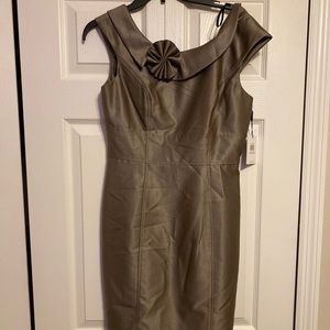 Calvin Klein metallic dress